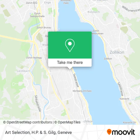 Art Selection, H.P. & S. Gilg map