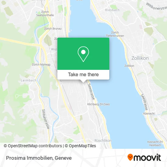 Prosima Immobilien map