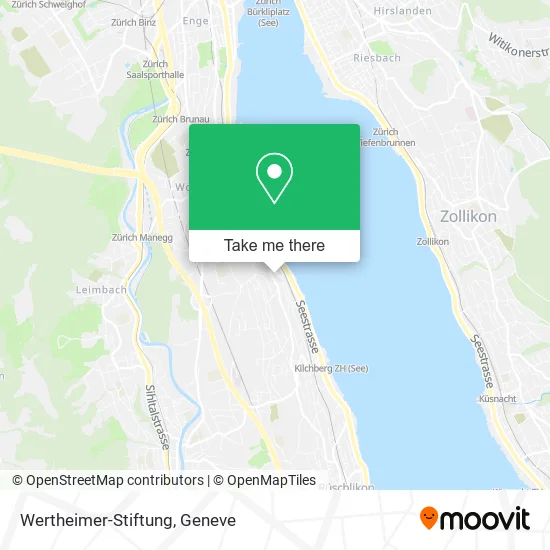 Wertheimer-Stiftung map