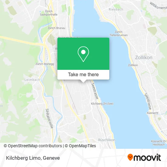 Kilchberg Limo map