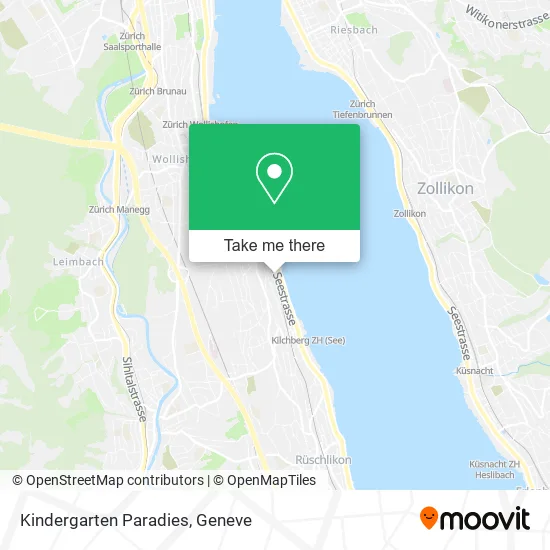 Kindergarten Paradies map