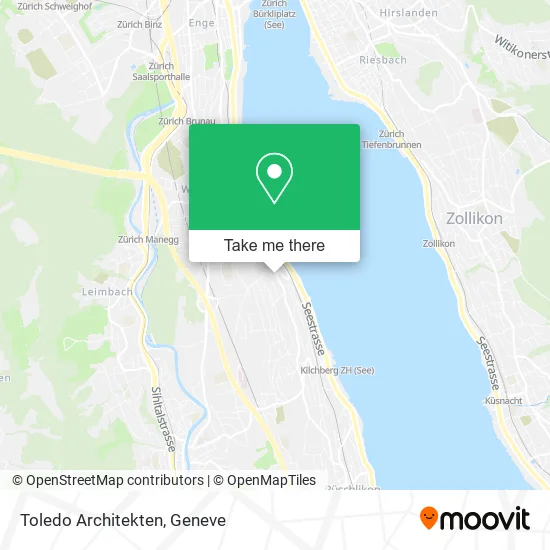 Toledo Architekten map