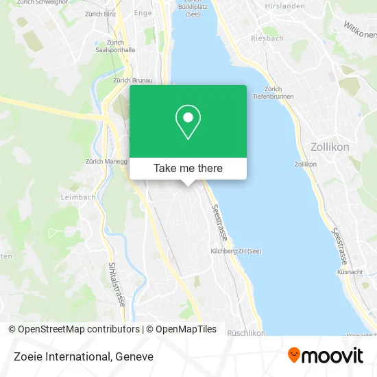 Zoeie International map