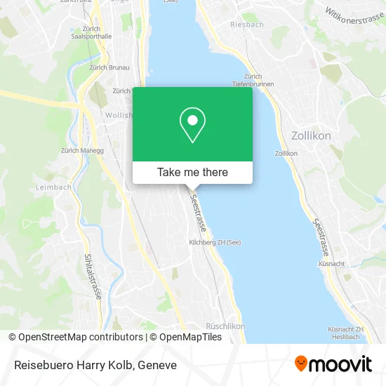 Reisebuero Harry Kolb map