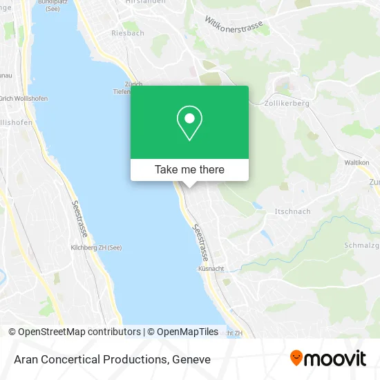 Aran Concertical Productions map