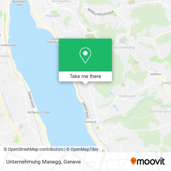 Unternehmung Manegg map