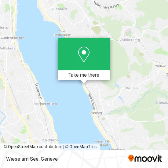 Wiese am See map