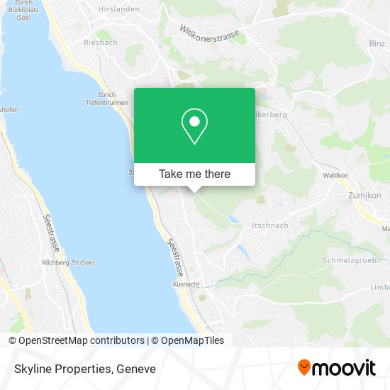 Skyline Properties map