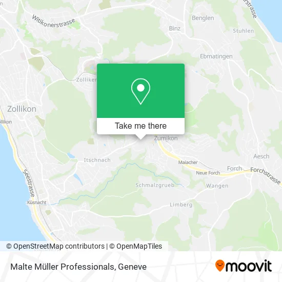Malte Müller Professionals map
