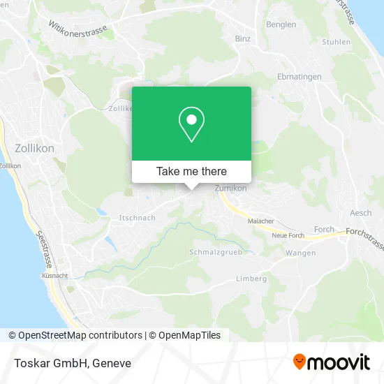 Toskar GmbH map
