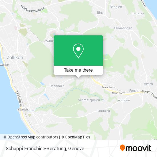 Schäppi Franchise-Beratung map