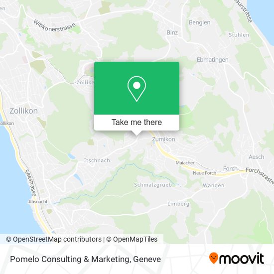 Pomelo Consulting & Marketing map