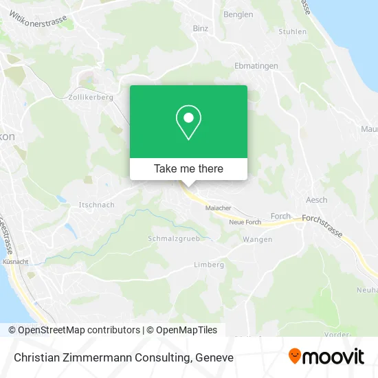 Christian Zimmermann Consulting map