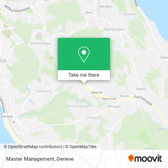 Master Management map