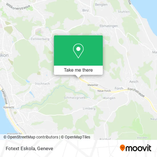 Fotext Eskola map
