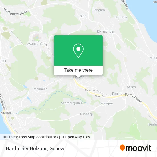 Hardmeier Holzbau map