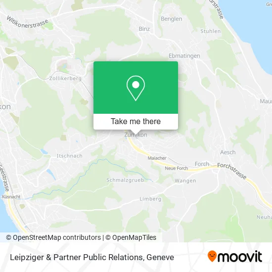 Leipziger & Partner Public Relations map