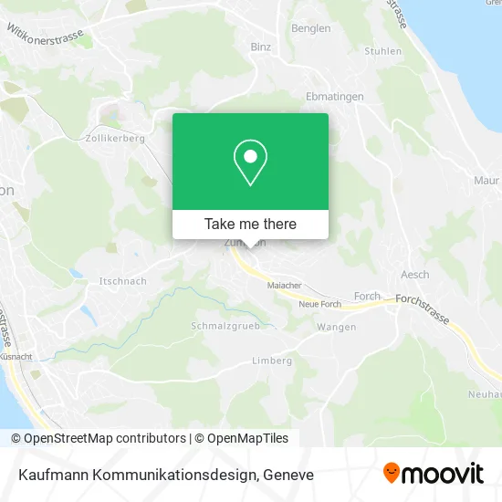 Kaufmann Kommunikationsdesign map