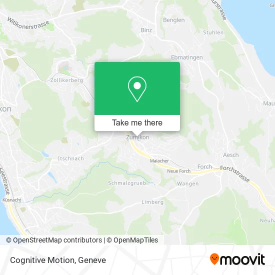 Cognitive Motion map