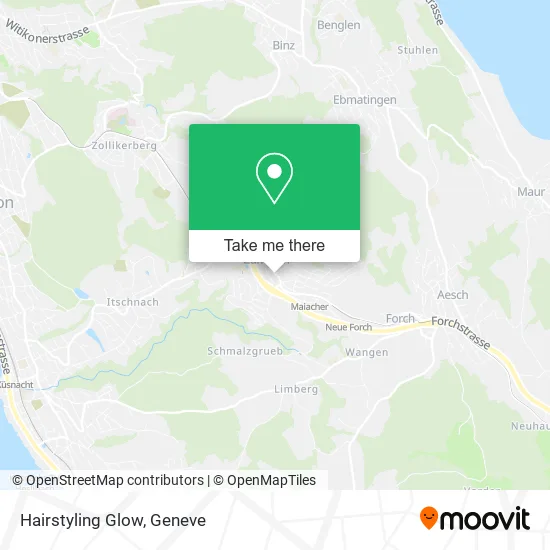 Hairstyling Glow map