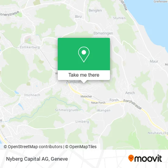 Nyberg Capital AG map
