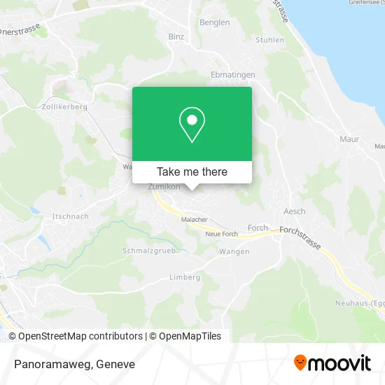 Panoramaweg map