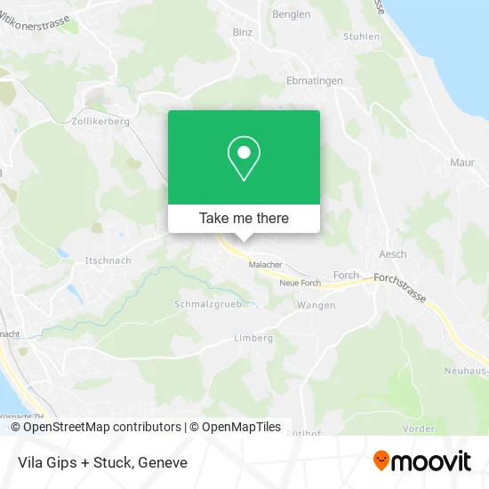 Vila Gips + Stuck map