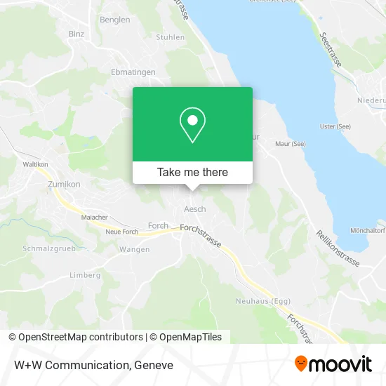 W+W Communication map