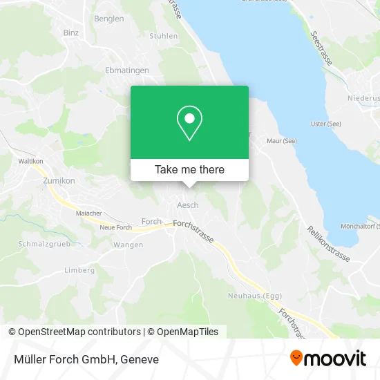 Müller Forch GmbH map