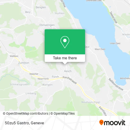 50zu5 Gastro map