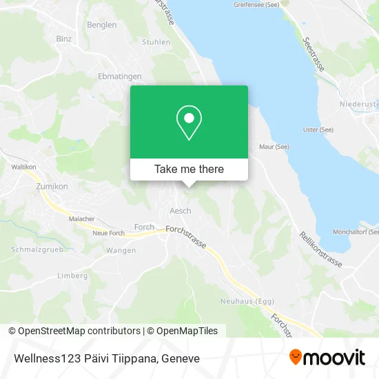 Wellness123 Päivi Tiippana map