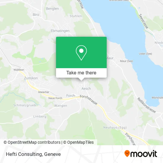 Hefti Consulting map