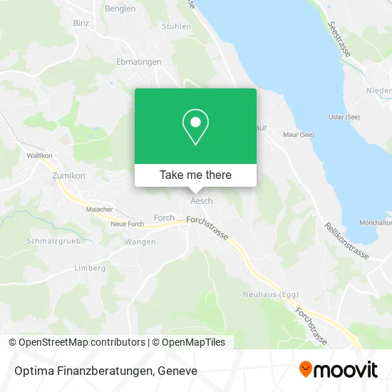 Optima Finanzberatungen map