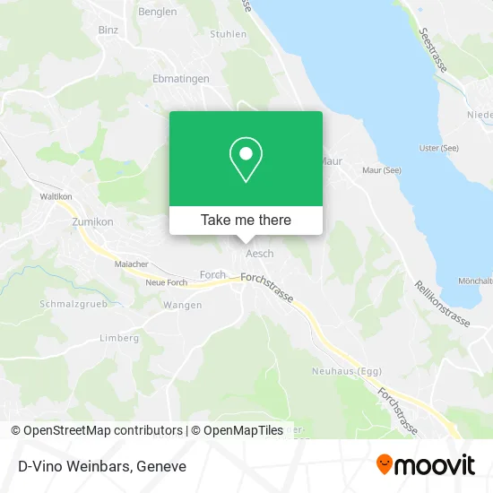 D-Vino Weinbars map