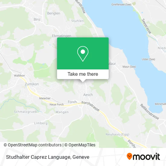 Studhalter Caprez Language map