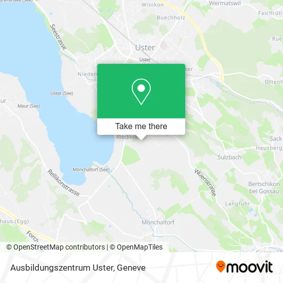 Ausbildungszentrum Uster map