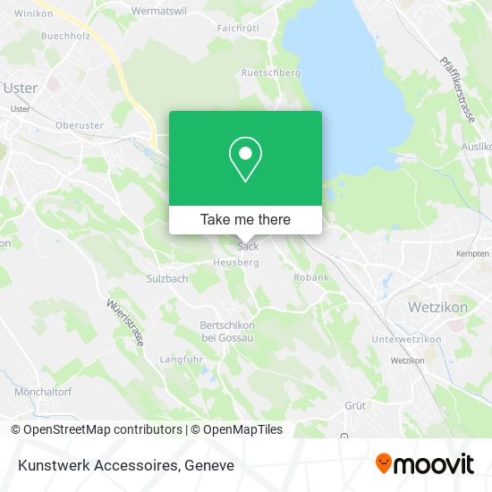 Kunstwerk Accessoires map