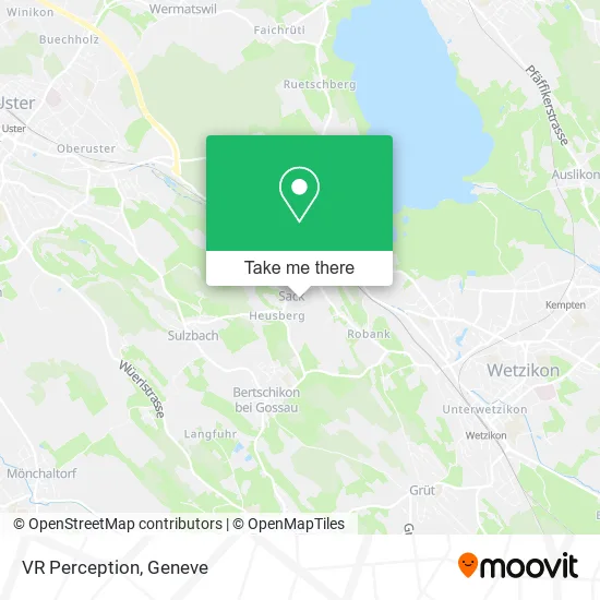 VR Perception plan