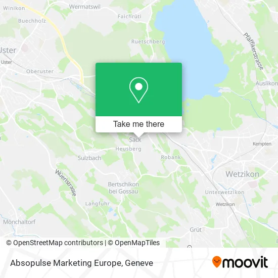 Absopulse Marketing Europe map