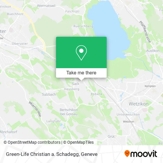Green-Life Christian a. Schadegg map