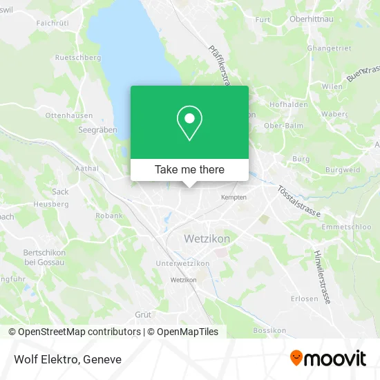 Wolf Elektro map