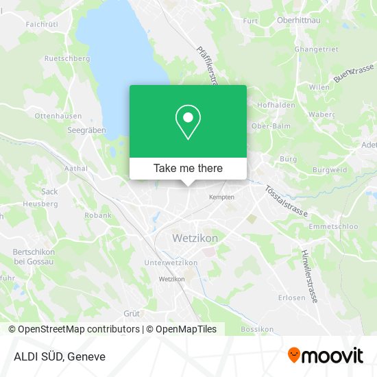 ALDI SÜD map