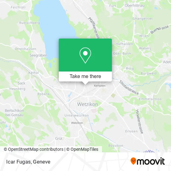 Icar Fugas map