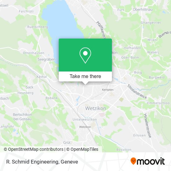 R. Schmid Engineering map