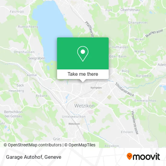 Garage Autohof map