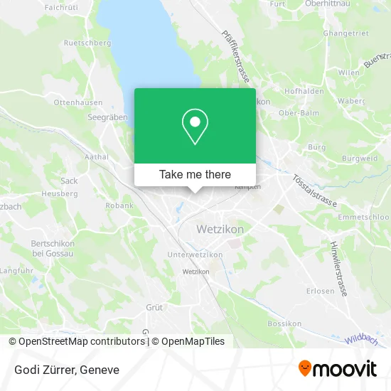 Godi Zürrer map