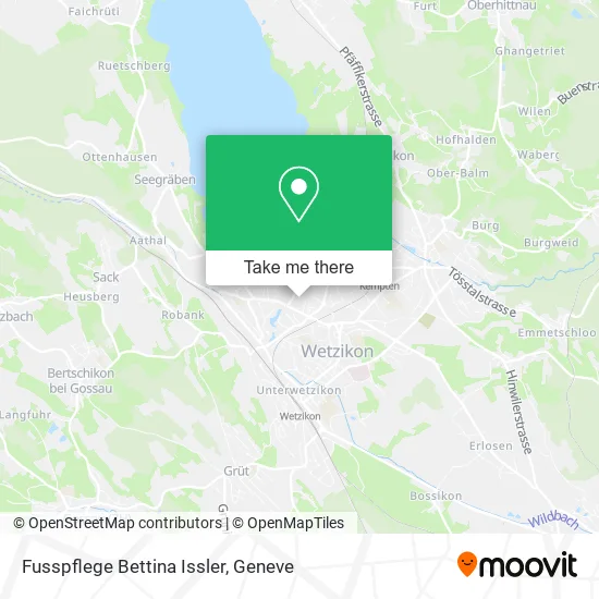 Fusspflege Bettina Issler map