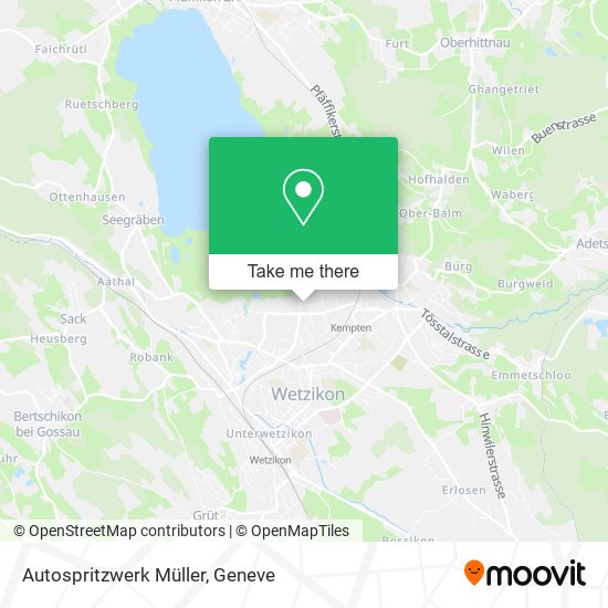 Autospritzwerk Müller map