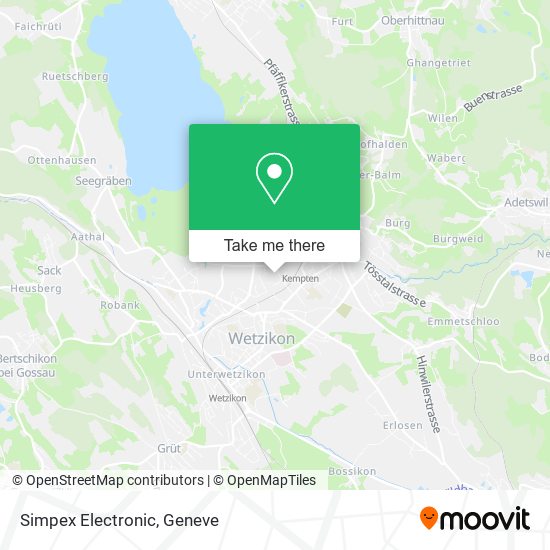 Simpex Electronic map