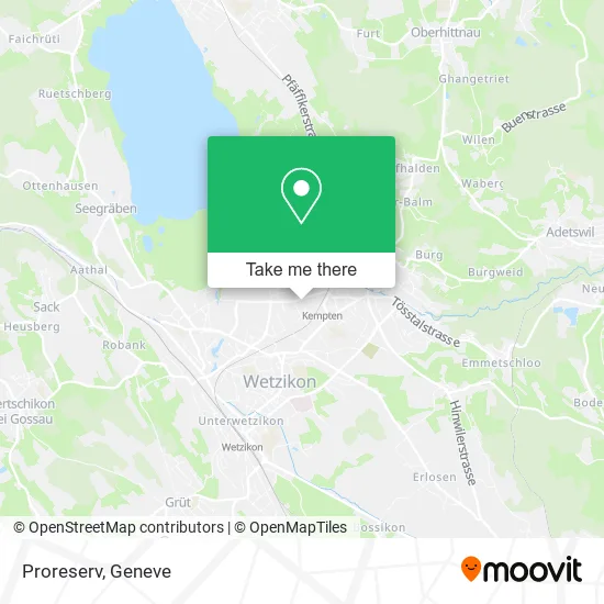 Proreserv map